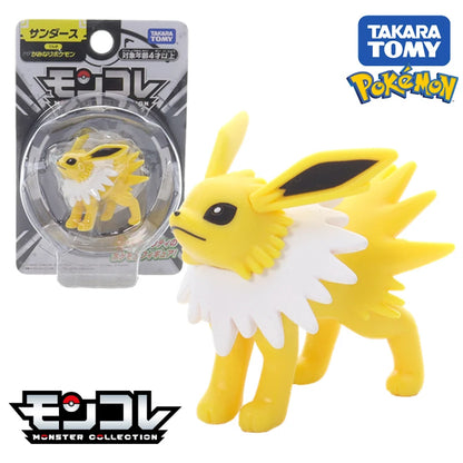 Takara Tomy Pokemon Eevee PVC Action Figures Umbreon Espeon Sylveon Glaceon Jolteon Anime Figure Model Toys Kids Halloween Gifts