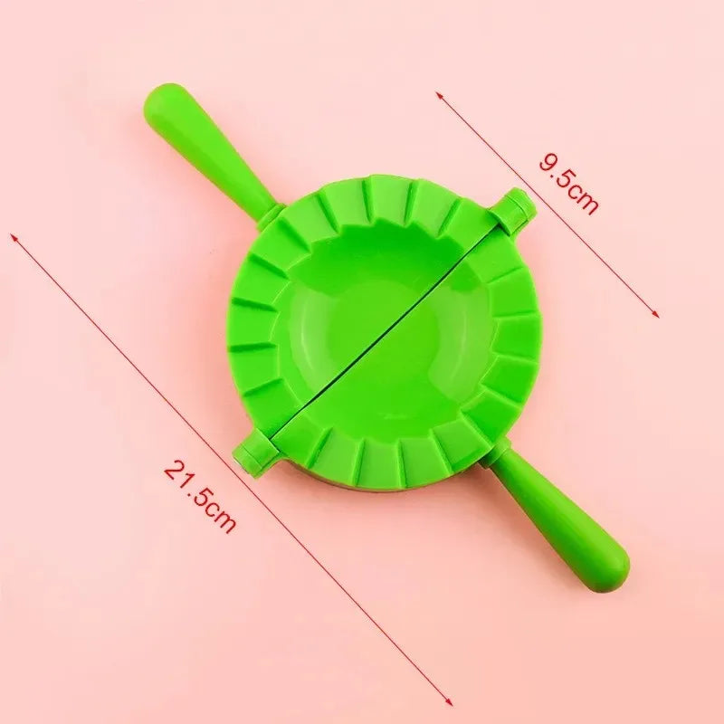 Dumpling Mold Hand Pressed Dough Dumpling Tongs Kitchen Accessories Kitchen Pastry Tools DIY Wonton Pie Molds Maker Bakeware Bar