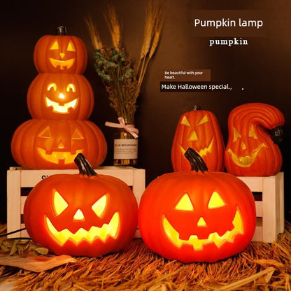 Halloween Pumpkin Lamp Cut Out Led Luminous Shape Funny Shopping Mall Park Indoor Outdoor Decoration Props Ornaments