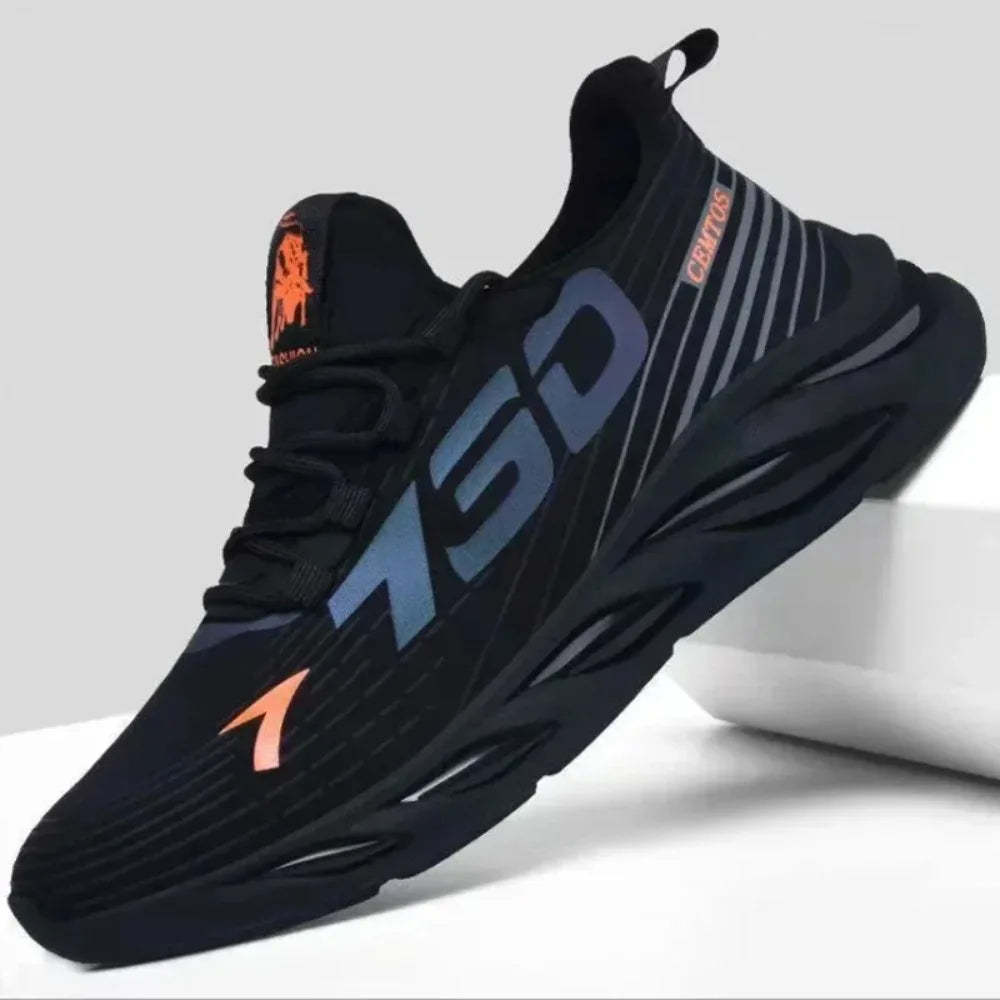 Shoes for Men Casual Slip on Fashion Sneakers Breathable Running Shoes Outdoor Walking Training Tennis Shoes