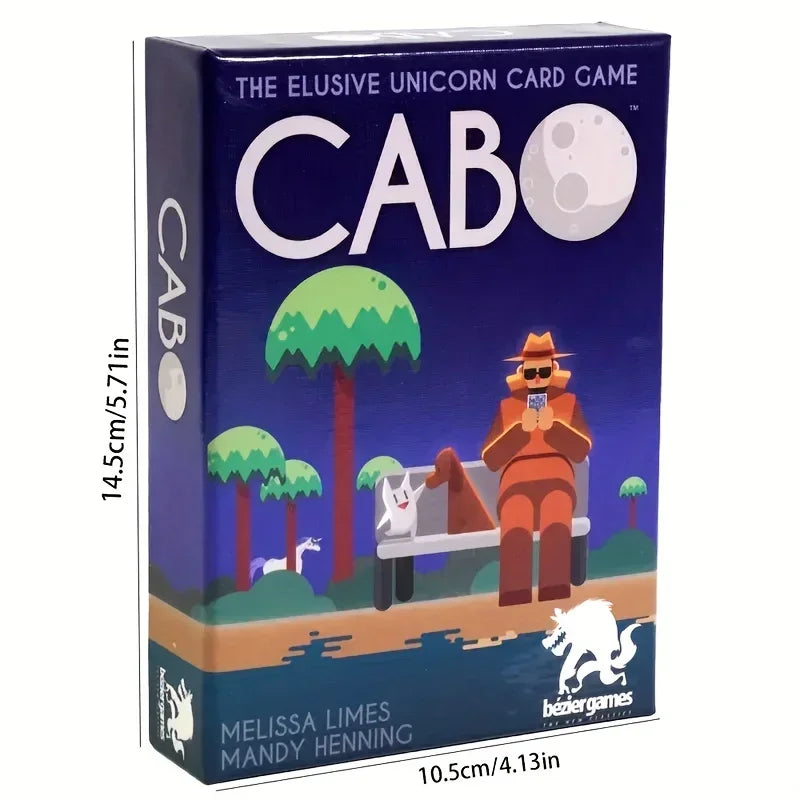 CABO Card Game suitable for collectors Holiday Party Favors Halloween Gifts Christmas Gifts Board game