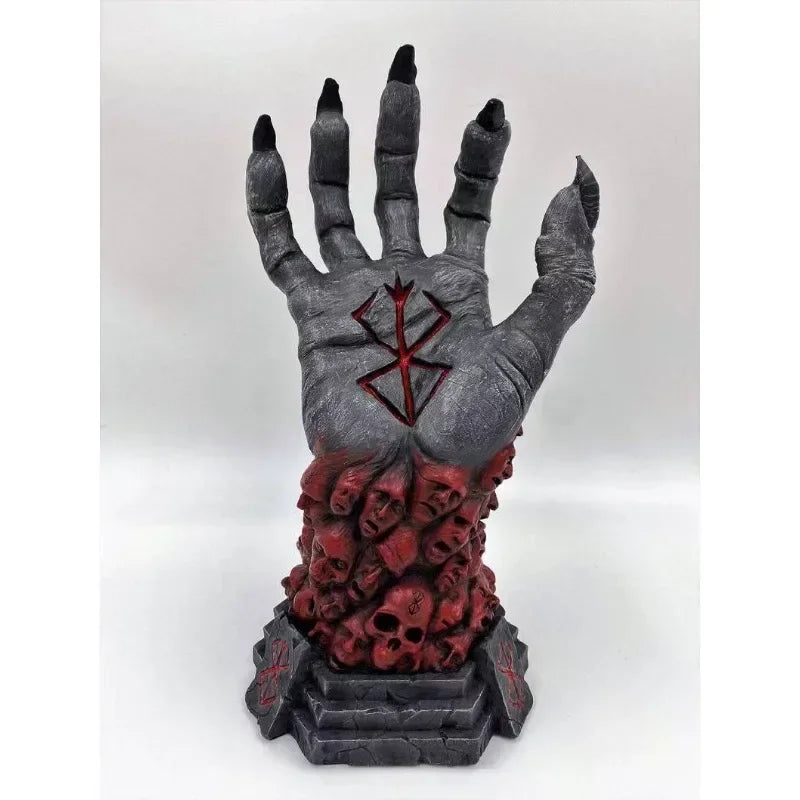 1PCs New Halloween Berserk Hand of God Rage God Hand Resin Craft Ornament