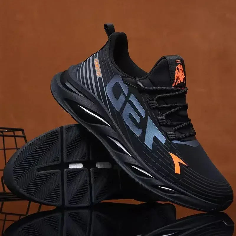 Shoes for Men Casual Slip on Fashion Sneakers Breathable Running Shoes Outdoor Walking Training Tennis Shoes