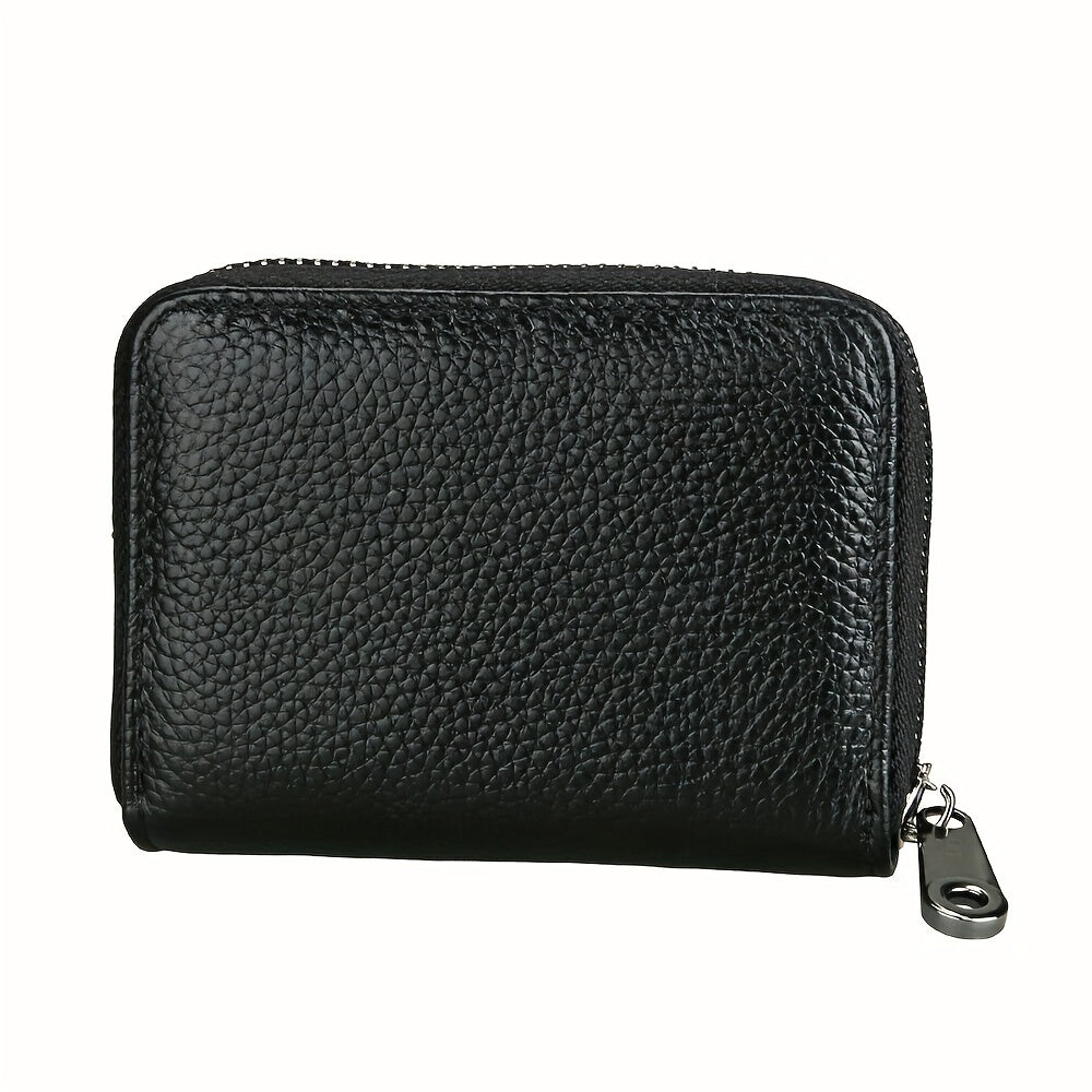 PU Leather Card Holder (New) Mini Card Holder, 22 Card Slots Business Card Case Purse Credit Card Holder Wallet